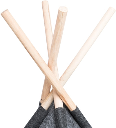 Trixie Tipi Filz Anthrazit 70X70X70 CM